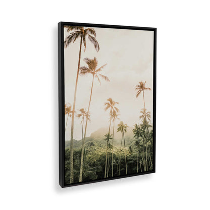 [Color:Satin Black] Picture of art in a Satin Black frame at an angle