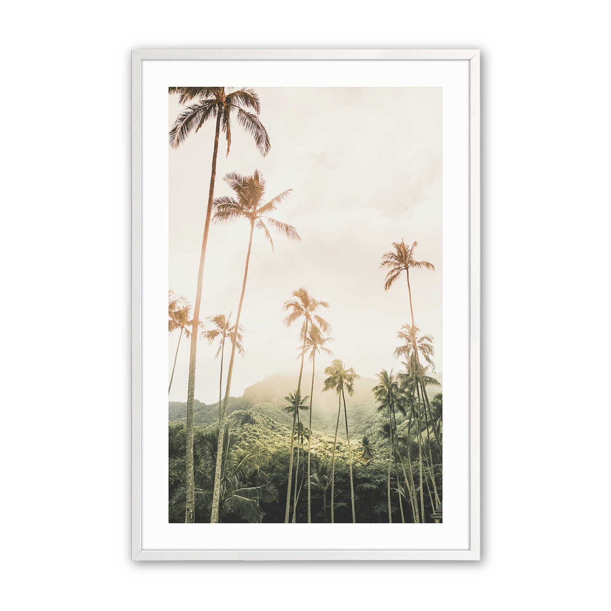 [Color:Opaque White] Picture of art in a Opaque White frame