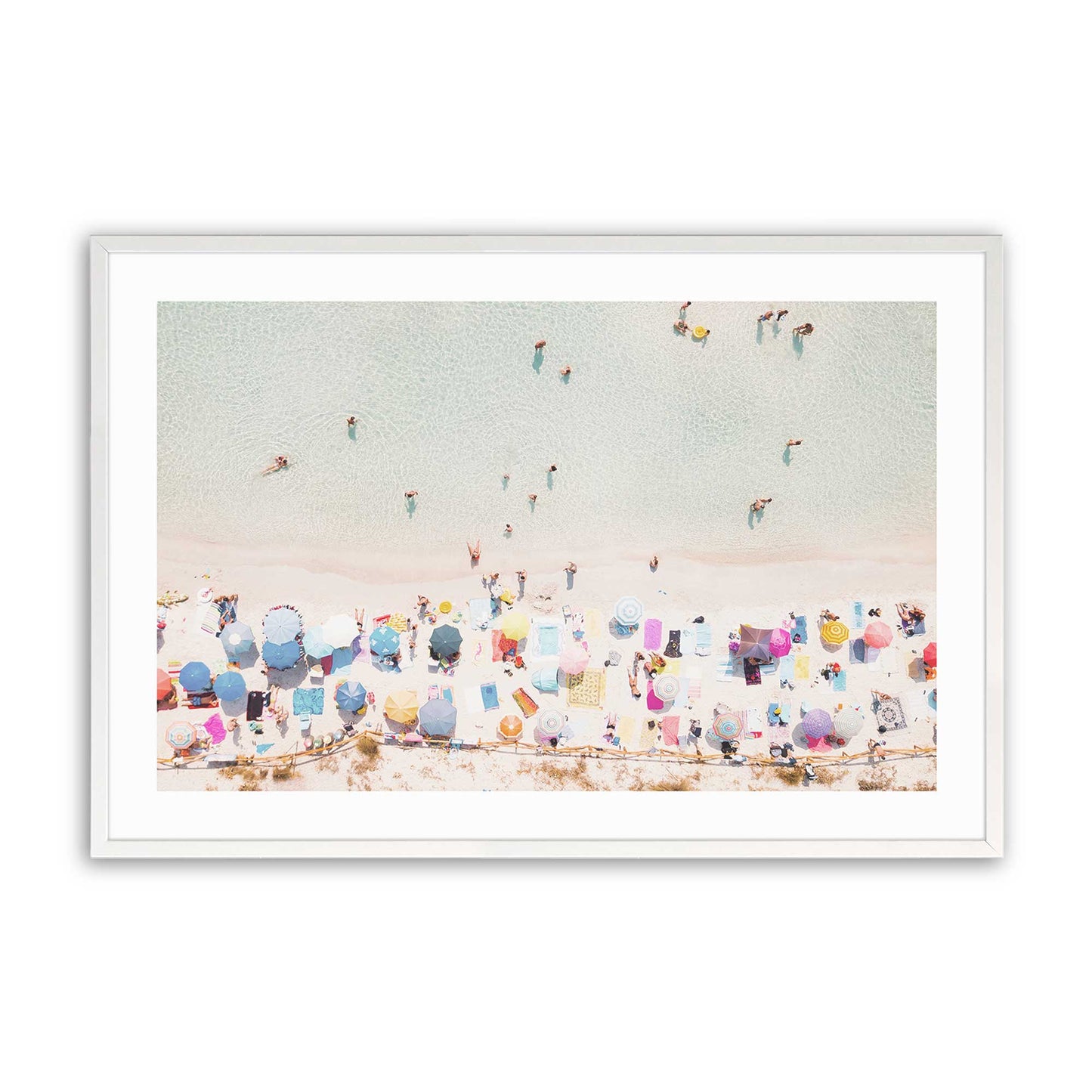 [Color:Opaque White] Picture of art in a Opaque White frame