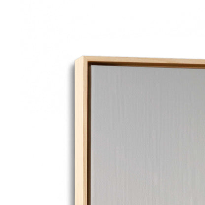 [Color:American Maple] Picture of art in a American Maple frame at an angle