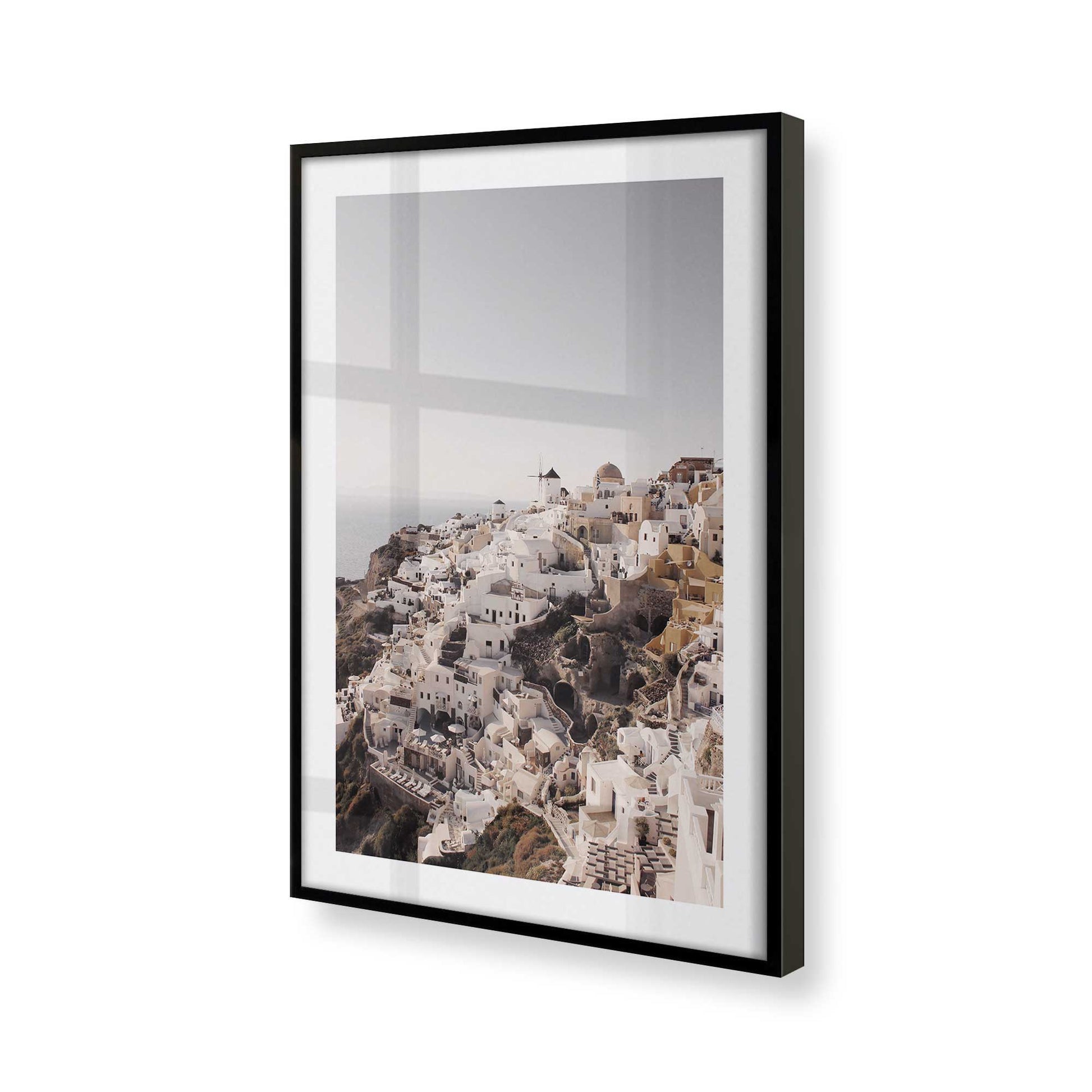 [Color:Satin Black] Picture of art in a Satin Black frame of the corner