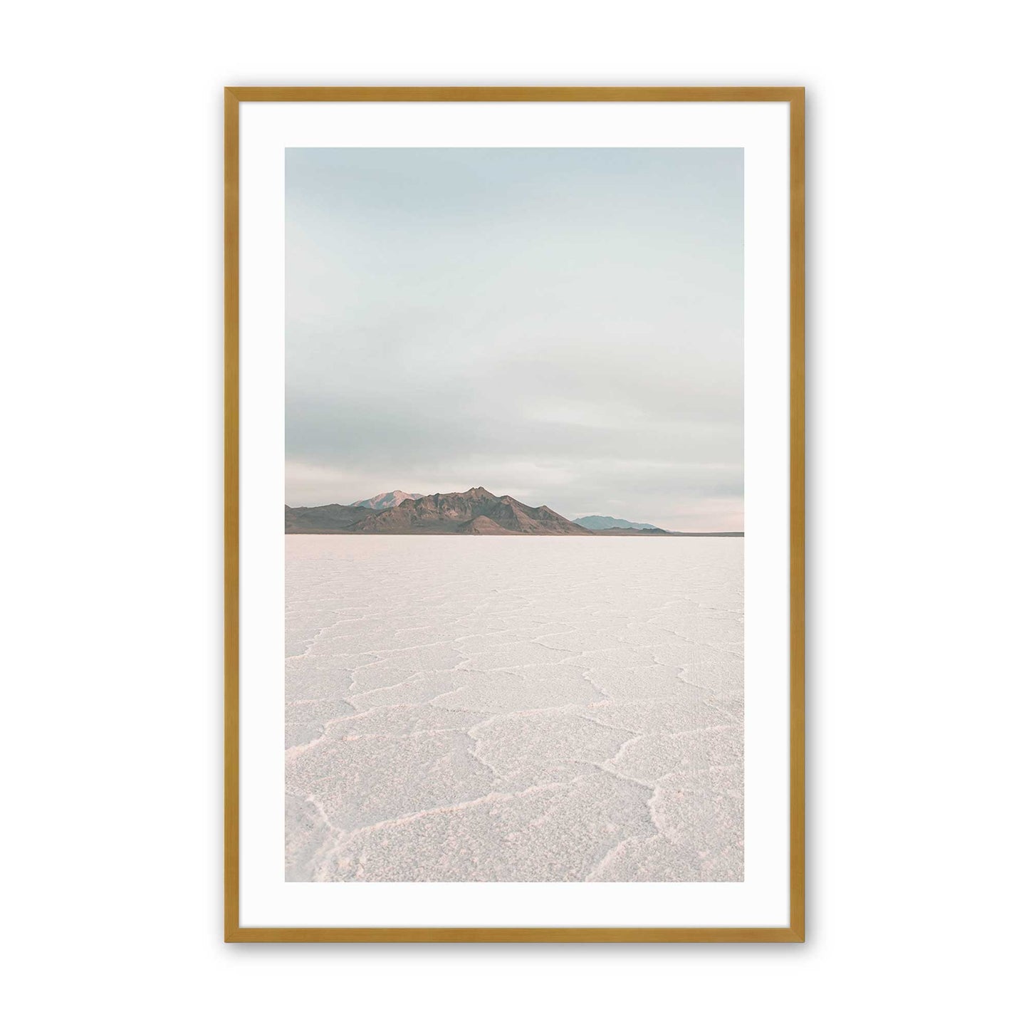 [Color:Polished Gold] Picture of art in a Polished Gold frame