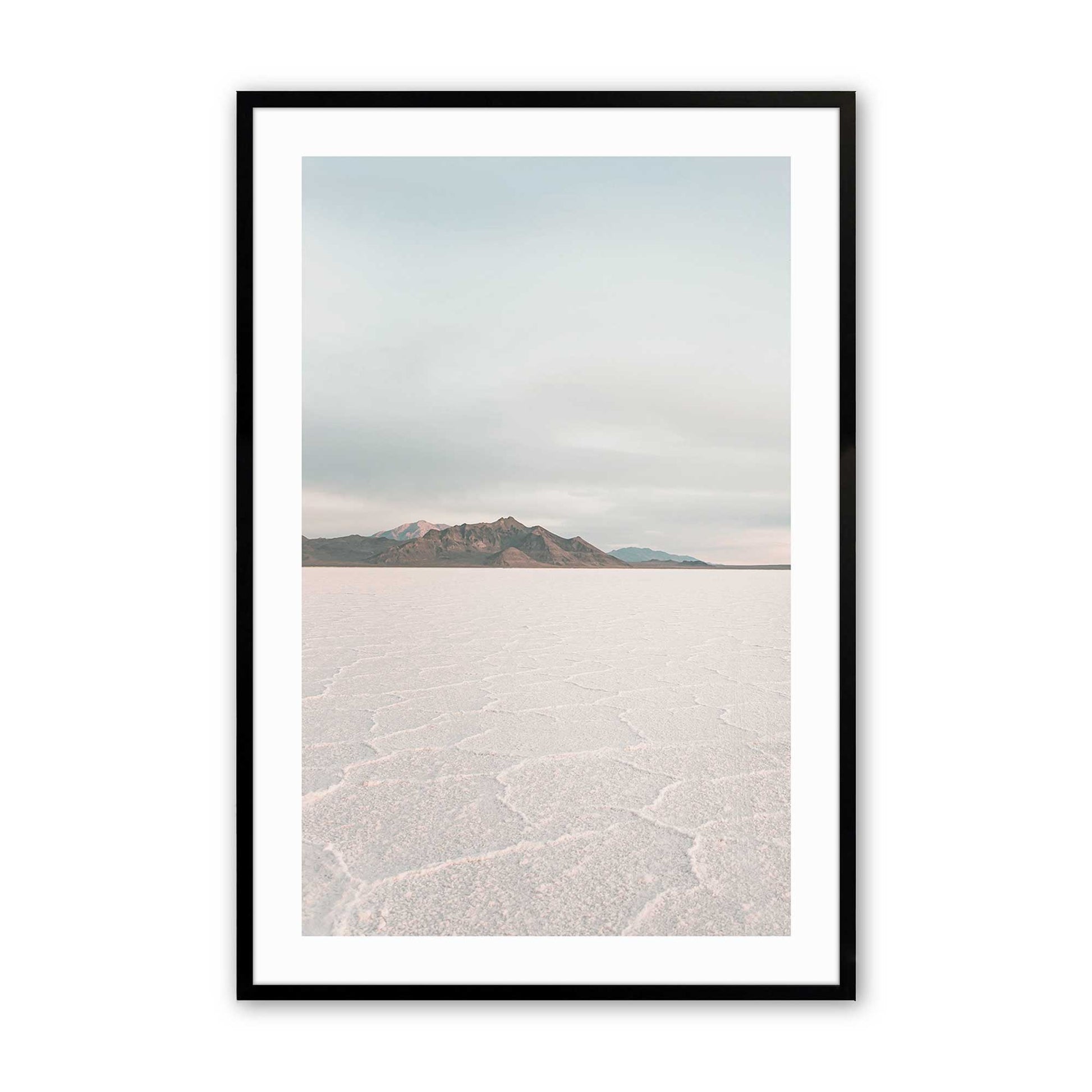 [Color:Satin Black], Picture of art in a Satin Black frame