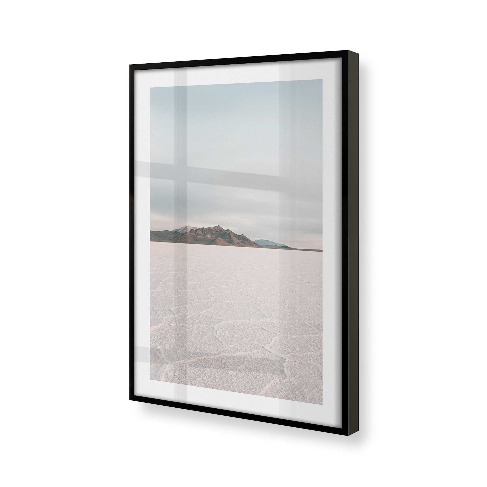 [Color:Satin Black] Picture of art in a Satin Black frame of the corner