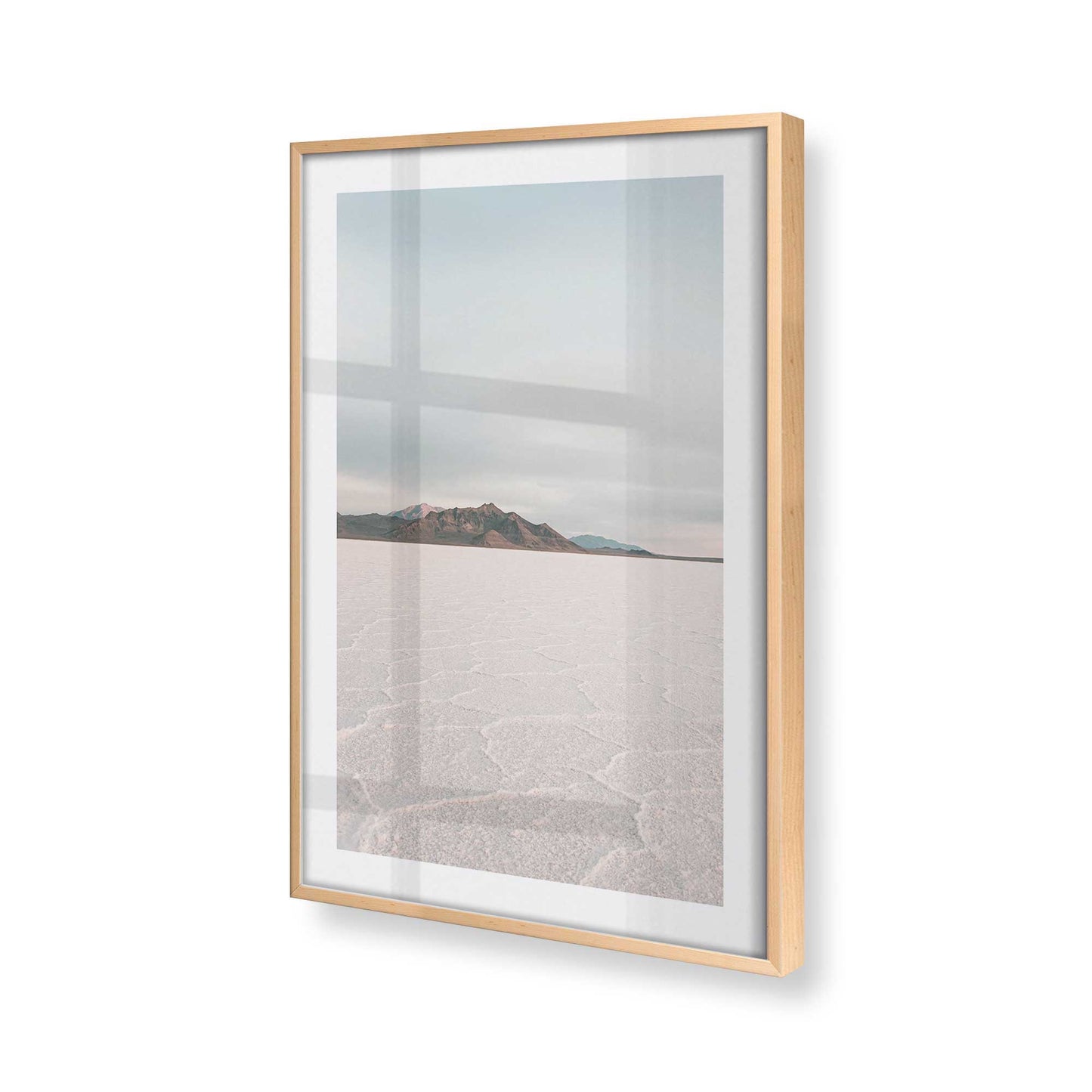 [Color:Raw Maple] Picture of art in a Raw Maple frame of the corner