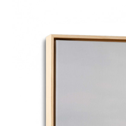 [Color:American Maple] Picture of art in a American Maple frame at an angle