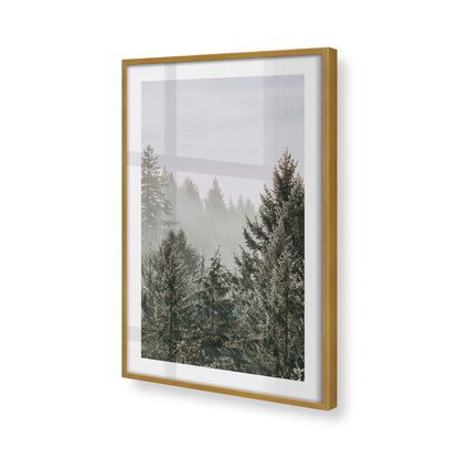 [Color:Polished Gold] Picture of art in a Polished Gold frame of the corner