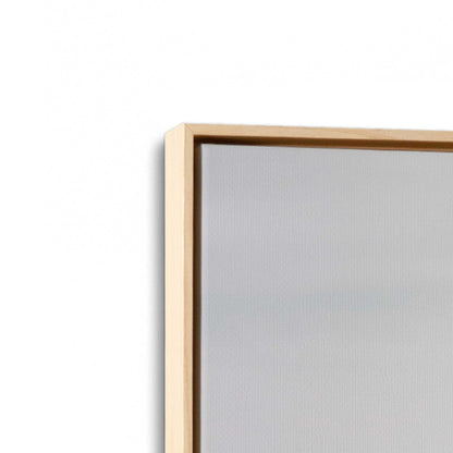 [Color:American Maple] Picture of art in a American Maple frame at an angle