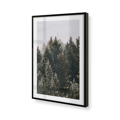 [Color:Satin Black] Picture of art in a Satin Black frame of the corner