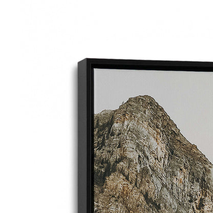 [Color:Satin Black] Picture of art in a Satin Black frame at an angle