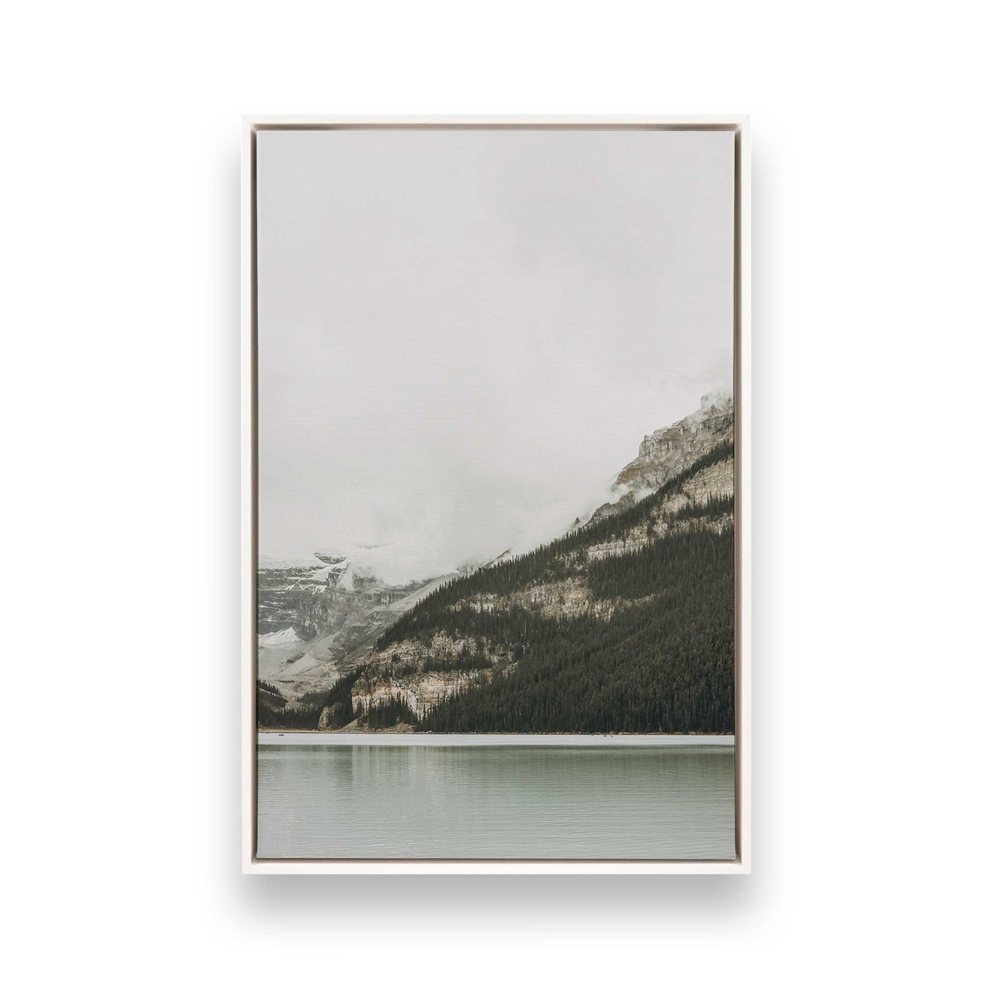 [Color:Opaque White] Picture of art in a White frame