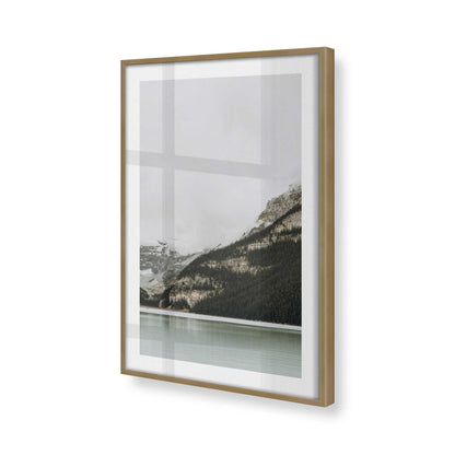 [Color:Brushed Gold] Picture of art in a Brushed Gold frame of the corner