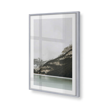 [Color:Polished Chrome] Picture of art in a Polished Chrome frame of the corner