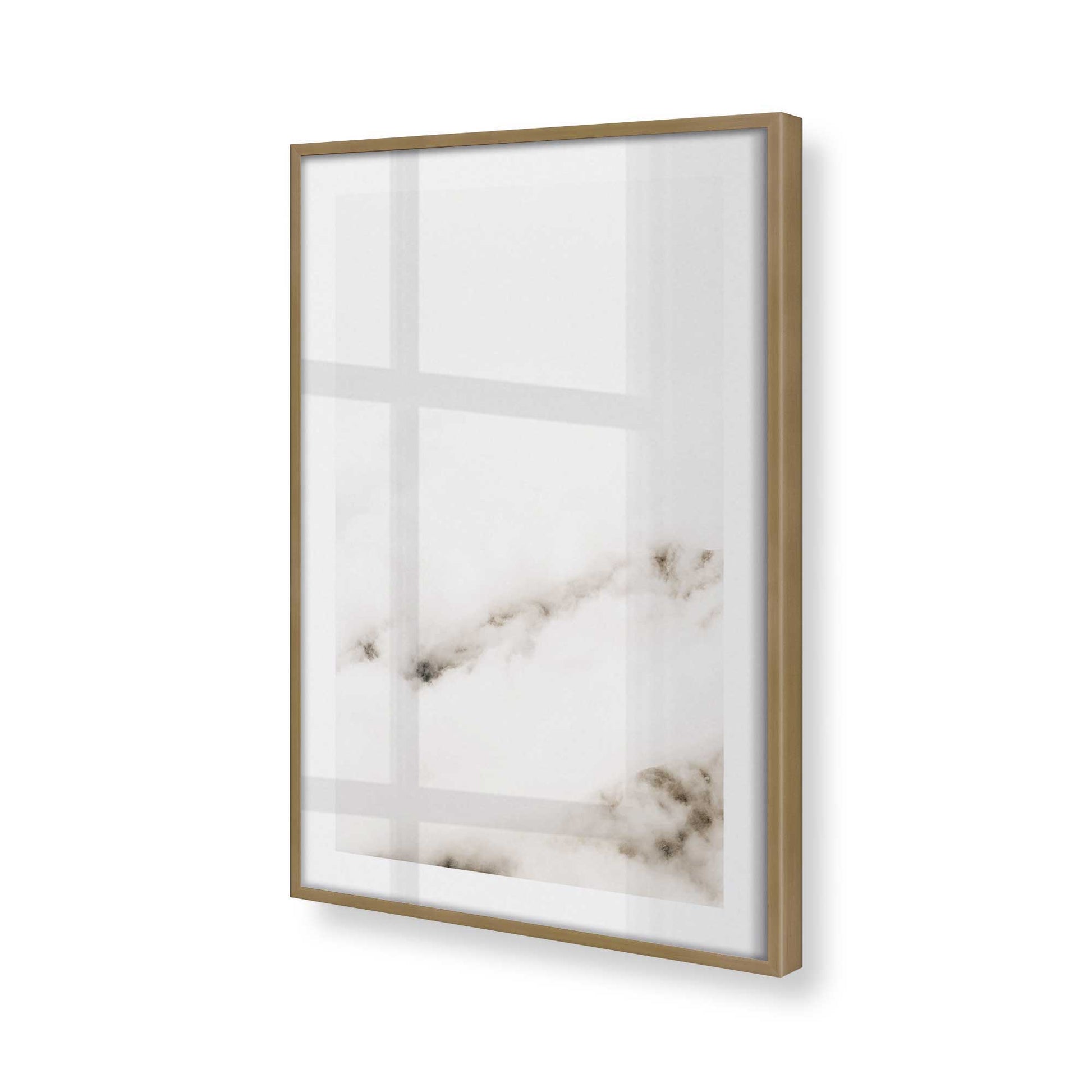 [Color:Brushed Gold] Picture of art in a Brushed Gold frame of the corner