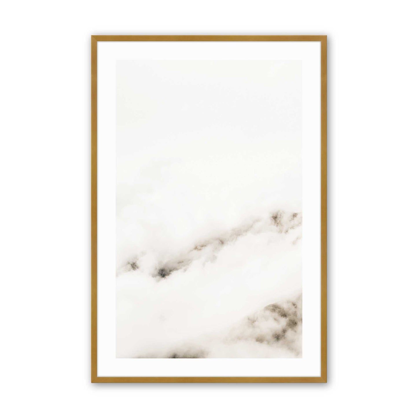 [Color:Polished Gold] Picture of art in a Polished Gold frame