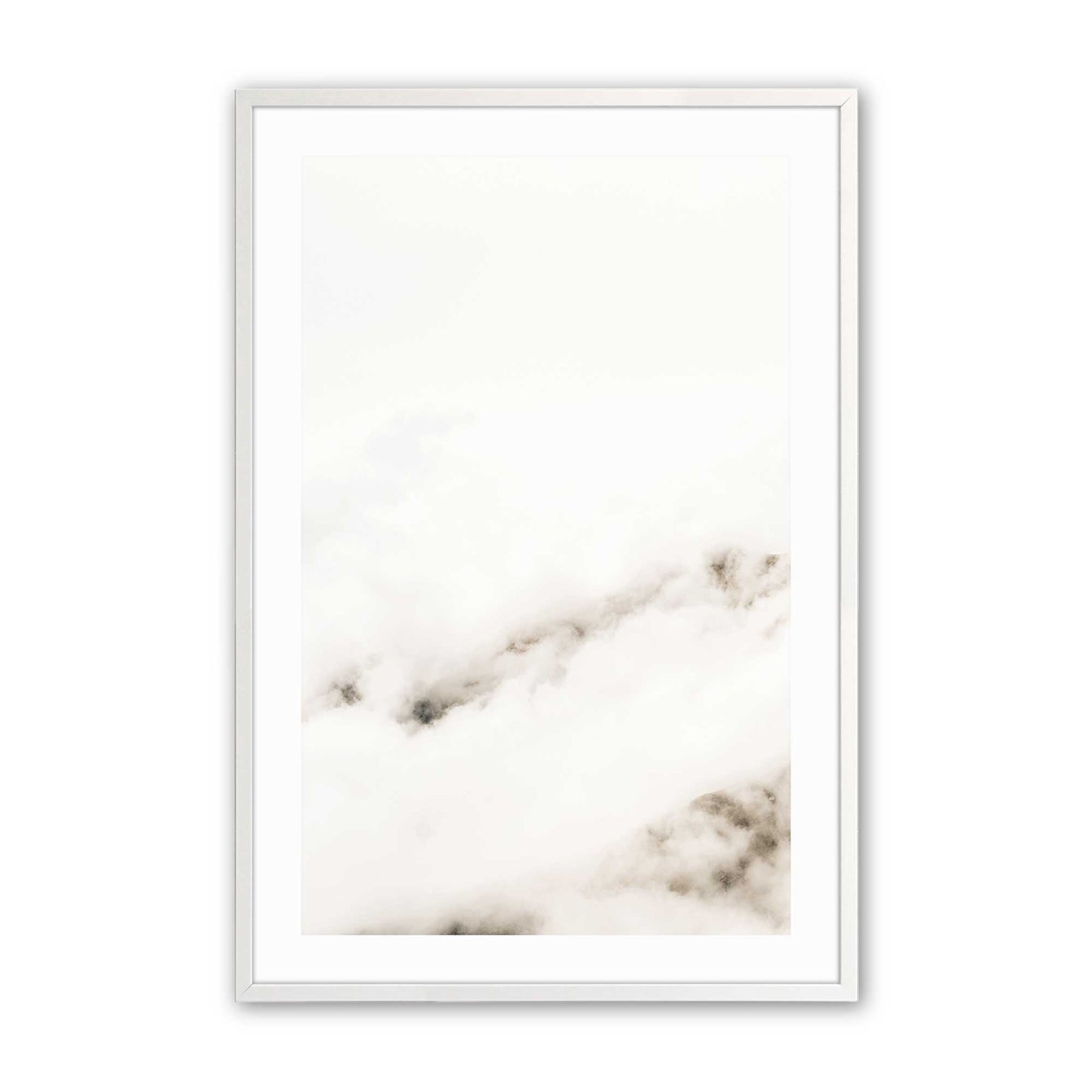 [Color:Opaque White] Picture of art in a Opaque White frame