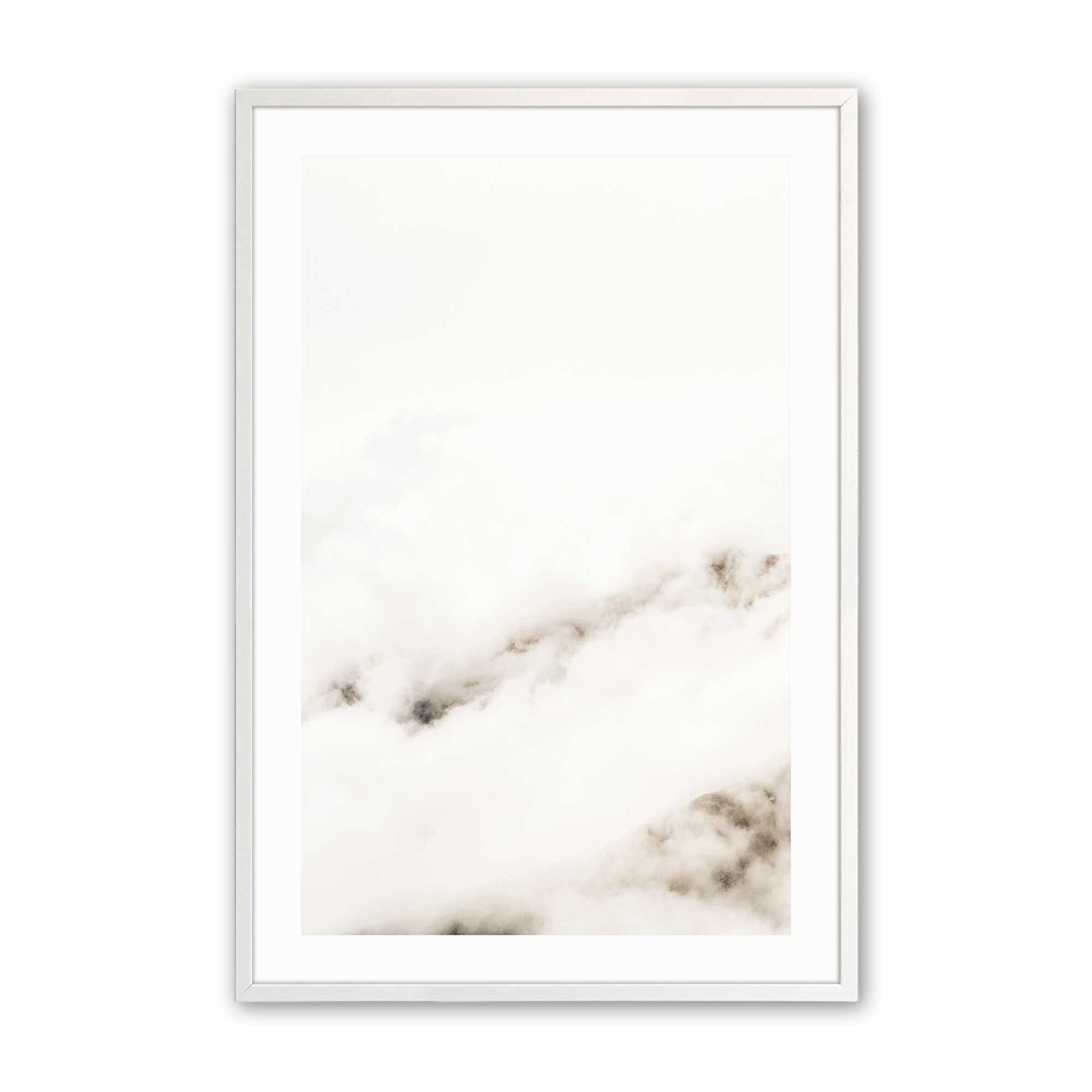 [Color:Opaque White] Picture of art in a Opaque White frame