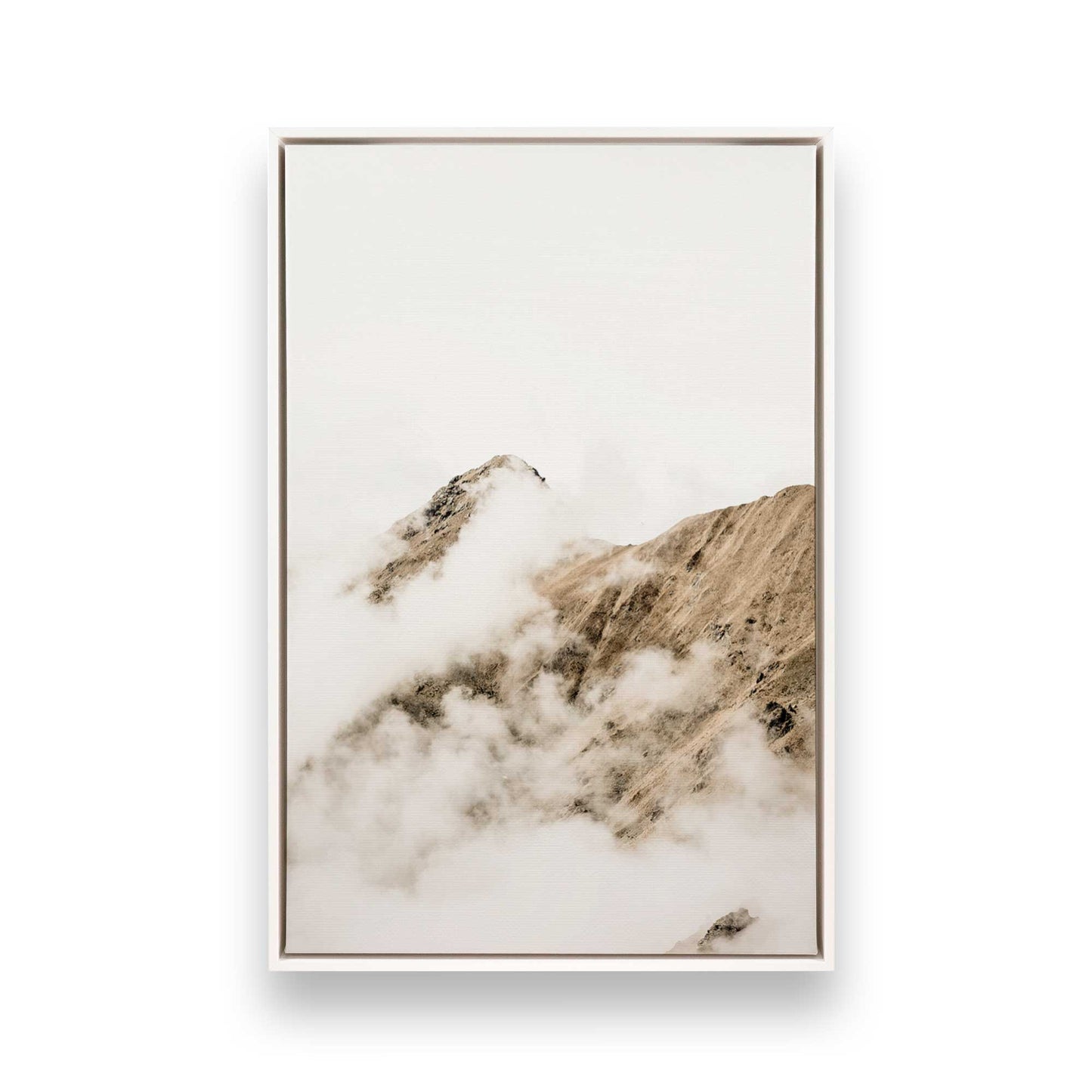 [Color:Opaque White] Picture of art in a White frame