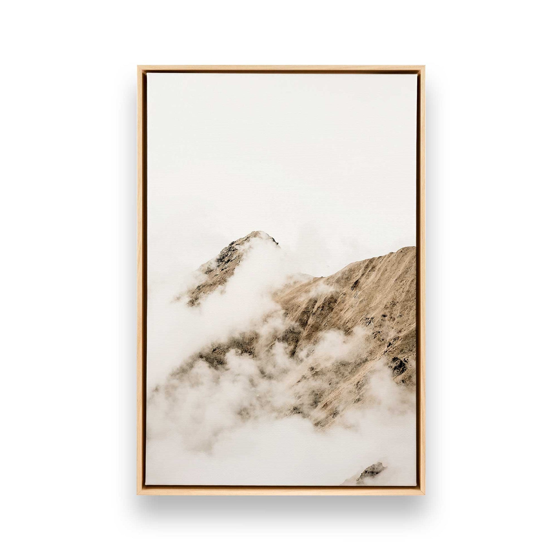 [Color:American Maple] Picture of art in a American Maple frame