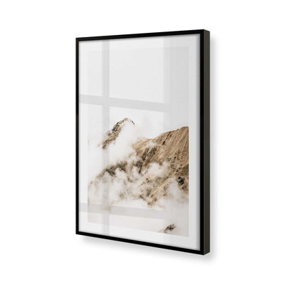 [Color:Satin Black] Picture of art in a Satin Black frame of the corner