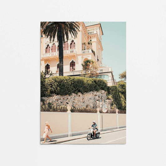 Coastal Villa Promotional Rolled Print