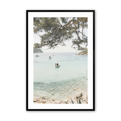 [Color:Satin Black], Picture of art in a Satin Black frame
