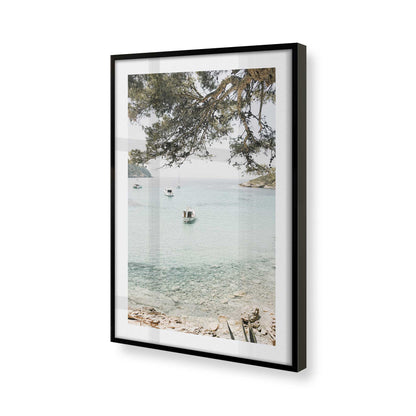 [Color:Satin Black] Picture of art in a Satin Black frame of the corner