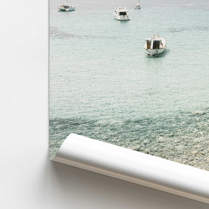 Peaceful Ocean Cove Promotional Rolled Print