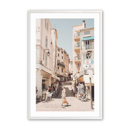 [Color:Opaque White] Picture of art in a Opaque White frame