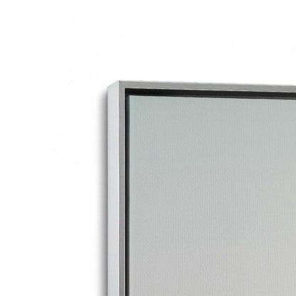 [Color:Polished Chrome] Picture of art in a Polished Chrome frame at an angle