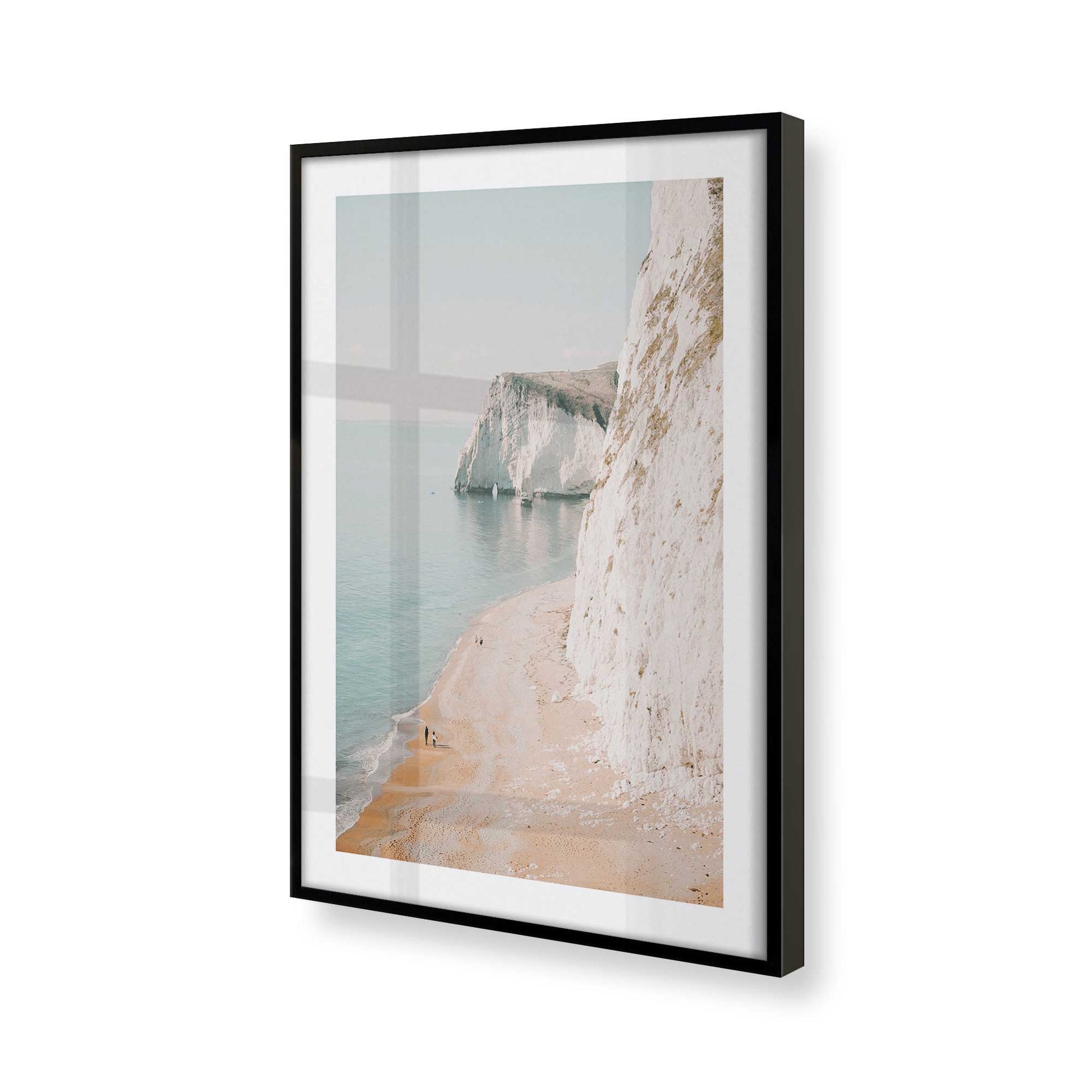 [Color:Satin Black] Picture of art in a Satin Black frame of the corner