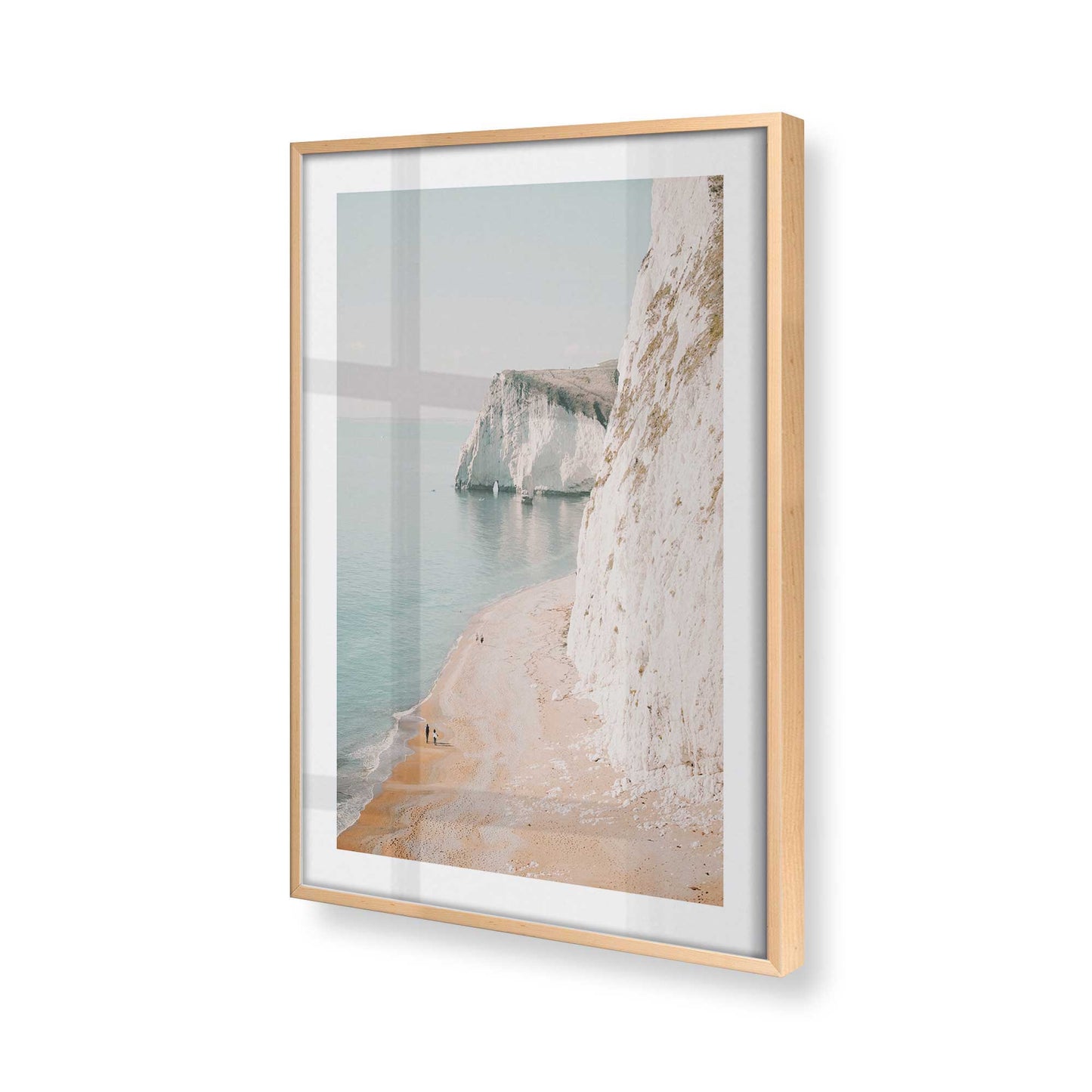 [Color:Raw Maple] Picture of art in a Raw Maple frame of the corner