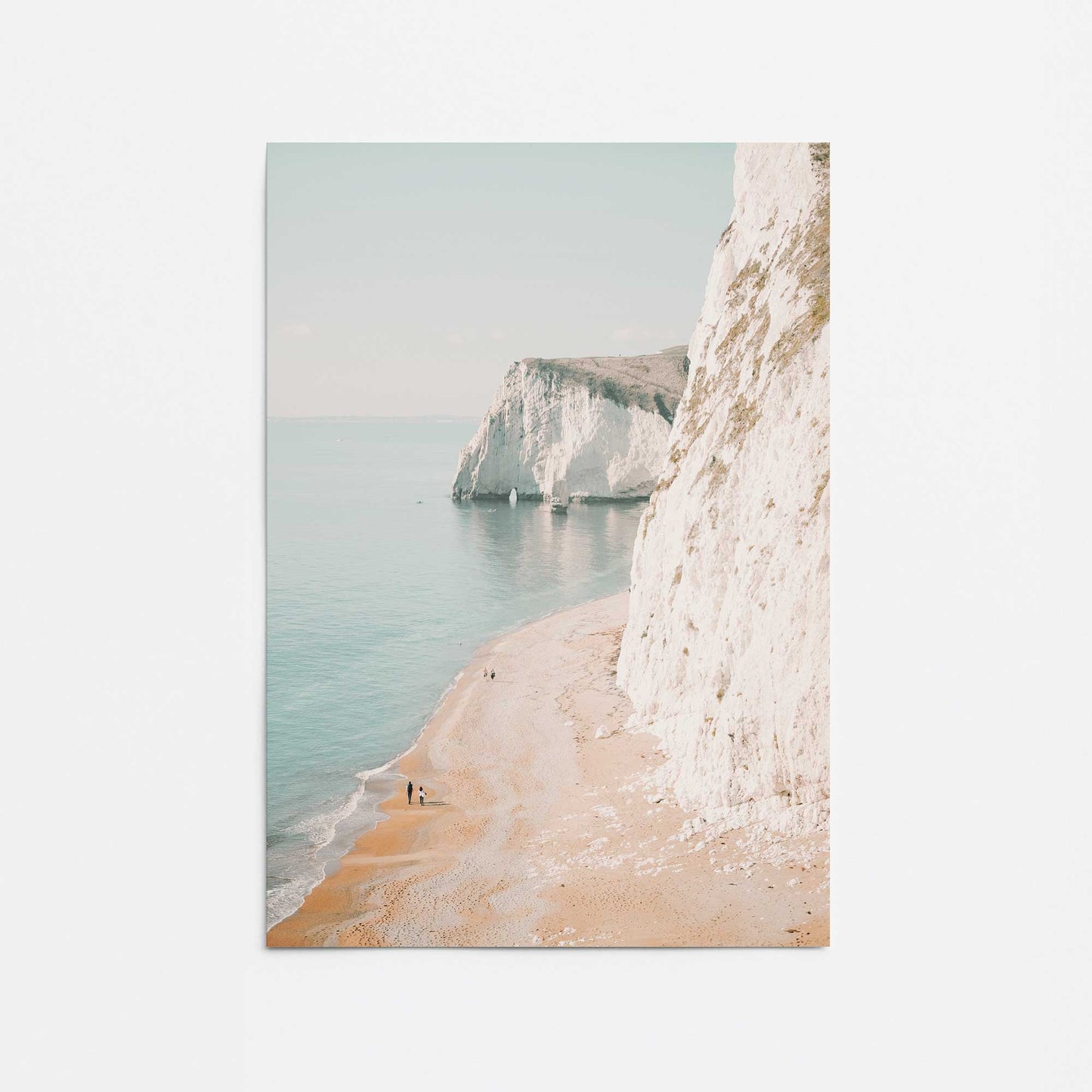 Coastal Cliffside Walk Promotional Rolled Print