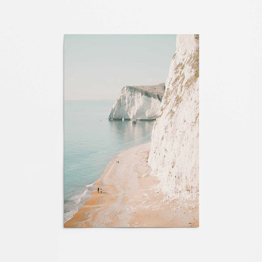 Coastal Cliffside Walk Promotional Rolled Print
