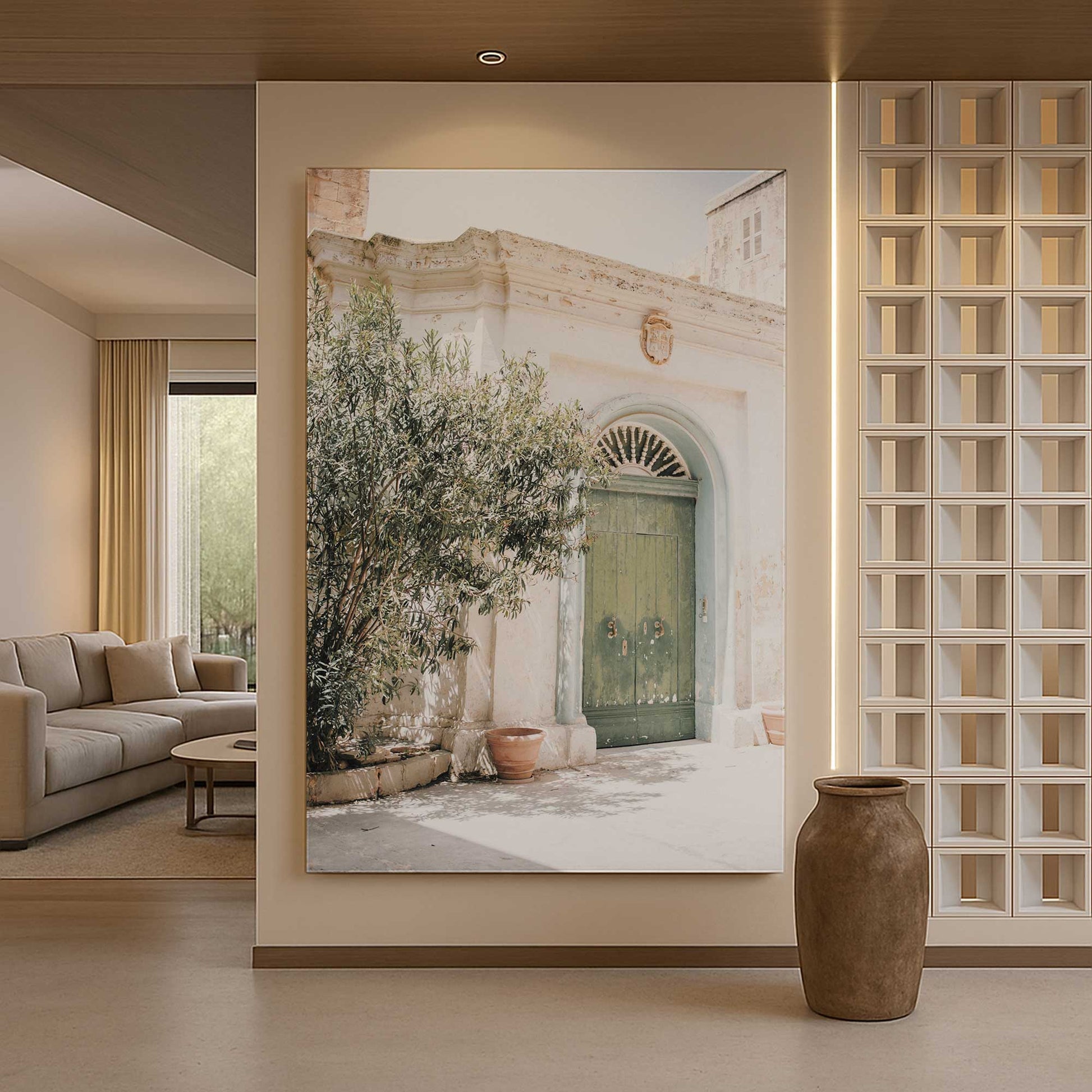 [LIFESTYLE], art hanging in a room