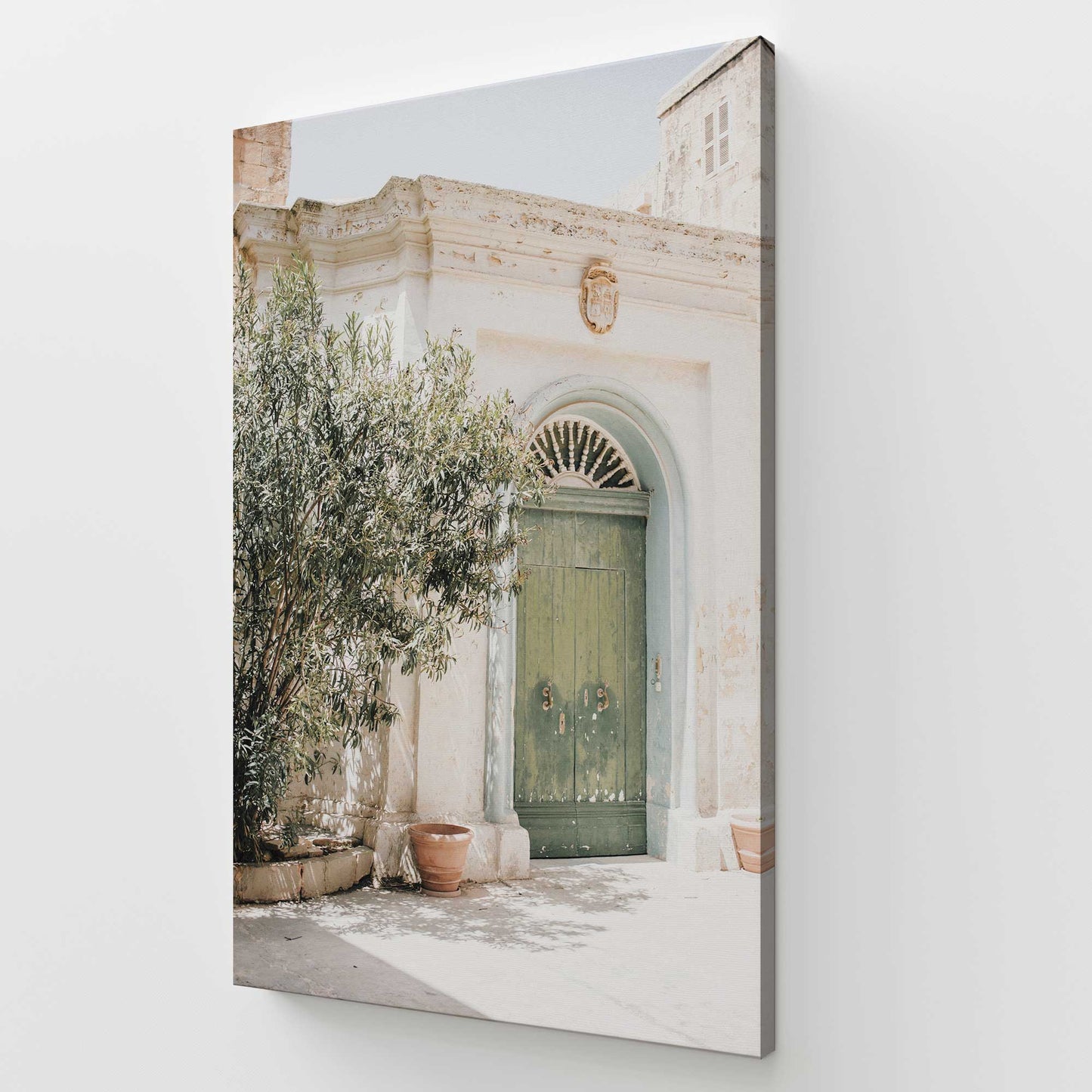 [Color:Stretched Canvas], Picture of art at an angle