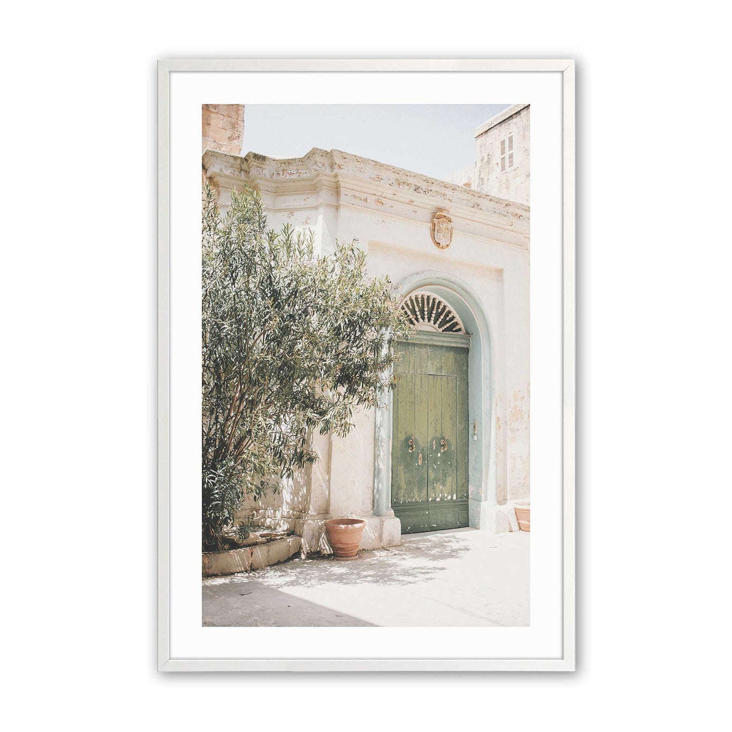 [Color:Opaque White] Picture of art in a Opaque White frame