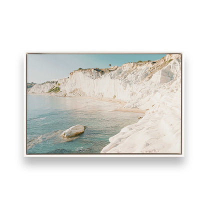 [Color:Opaque White] Picture of art in a White frame