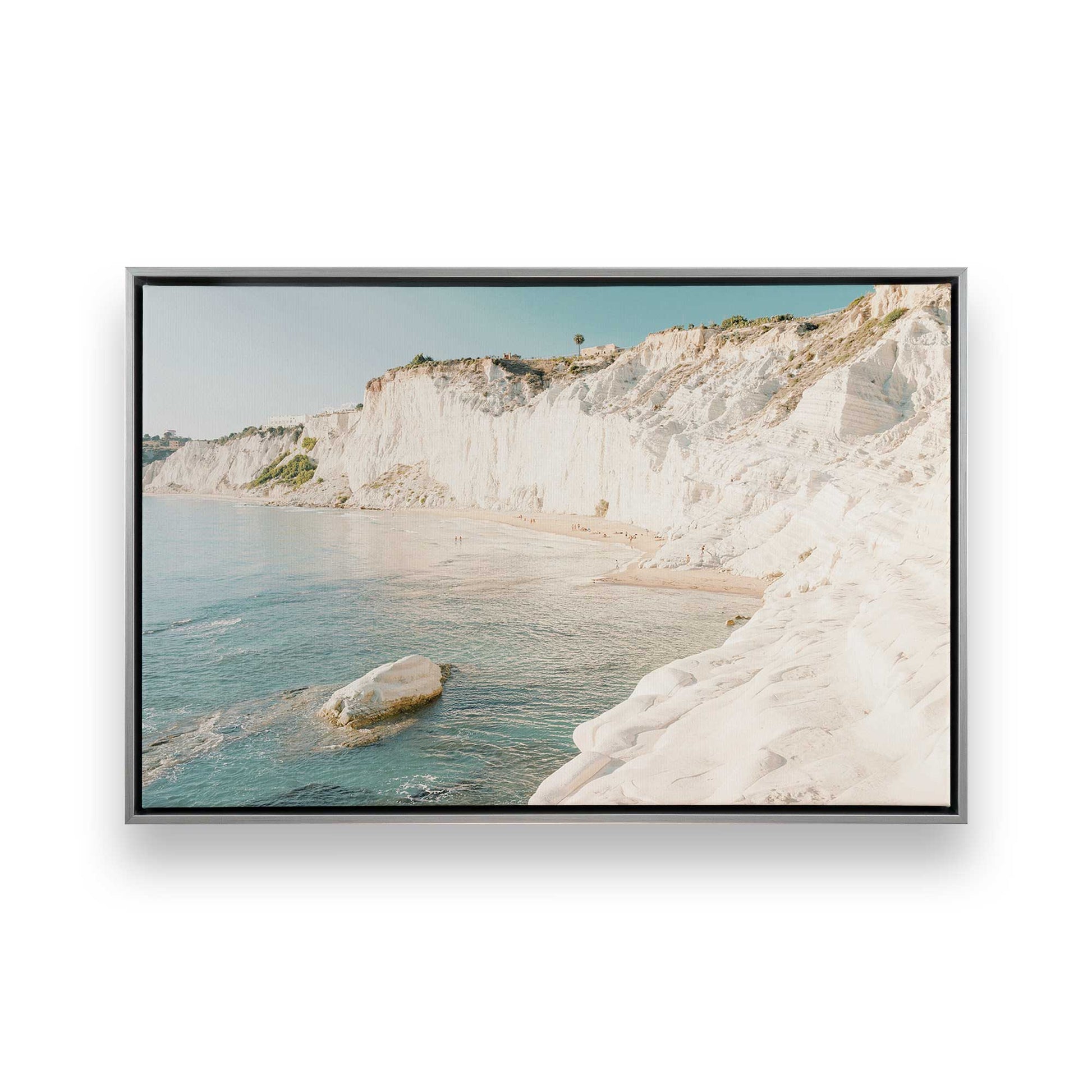 [Color:Polished Chrome] Picture of art in a Polished Chrome frame