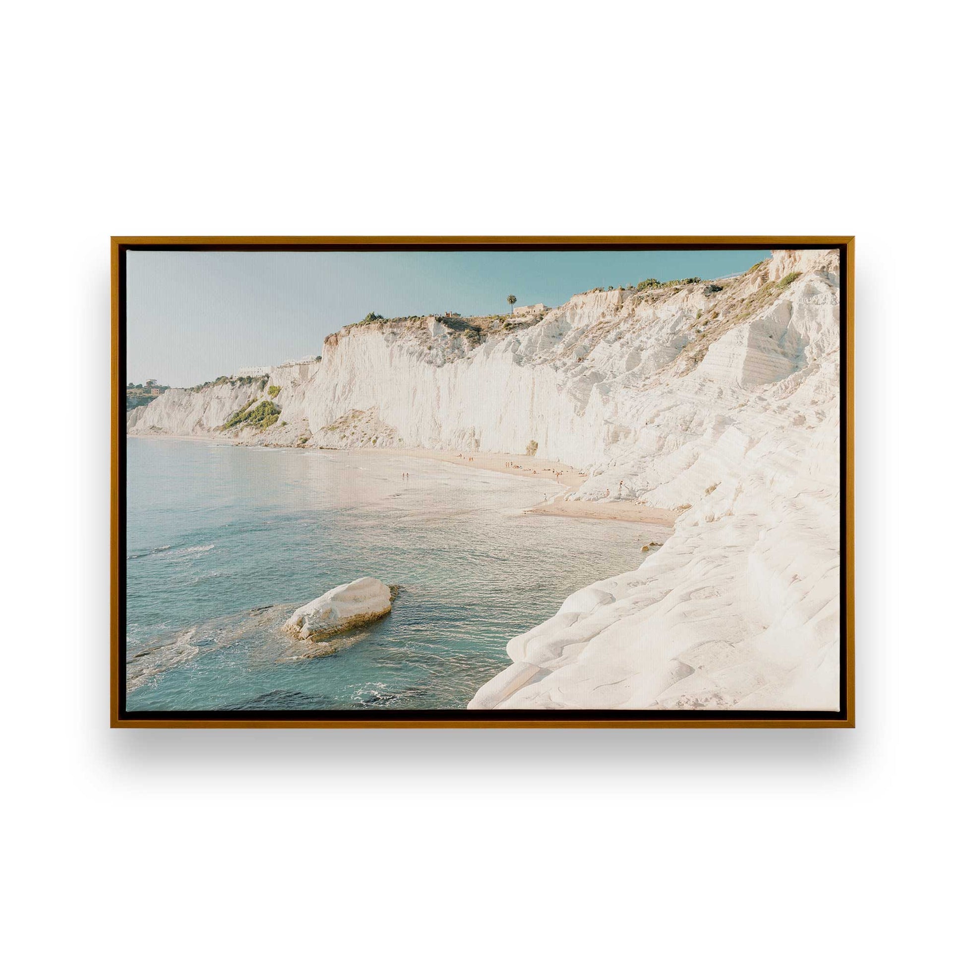 [Color:Polished Gold] Picture of art in a Polished Gold frame