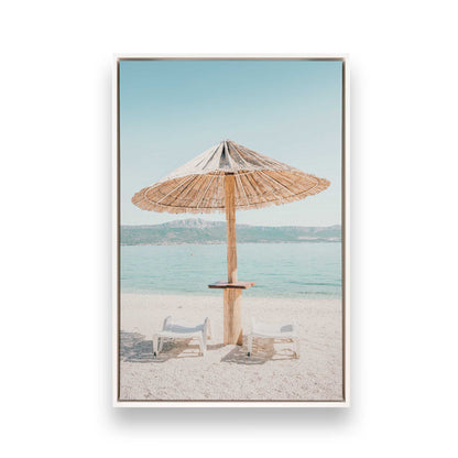 [Color:Opaque White] Picture of art in a White frame