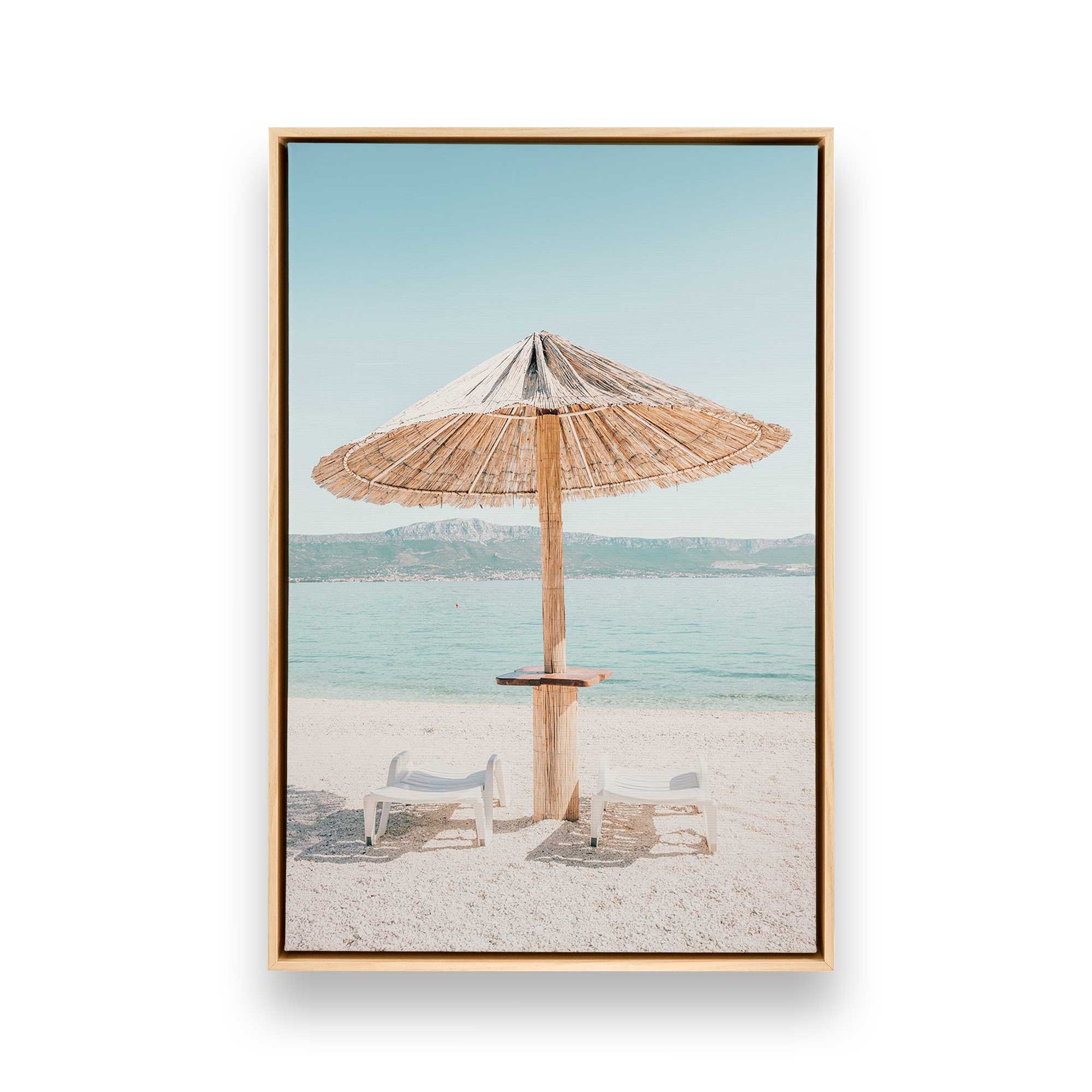 [Color:American Maple] Picture of art in a American Maple frame