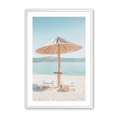 [Color:Opaque White] Picture of art in a Opaque White frame