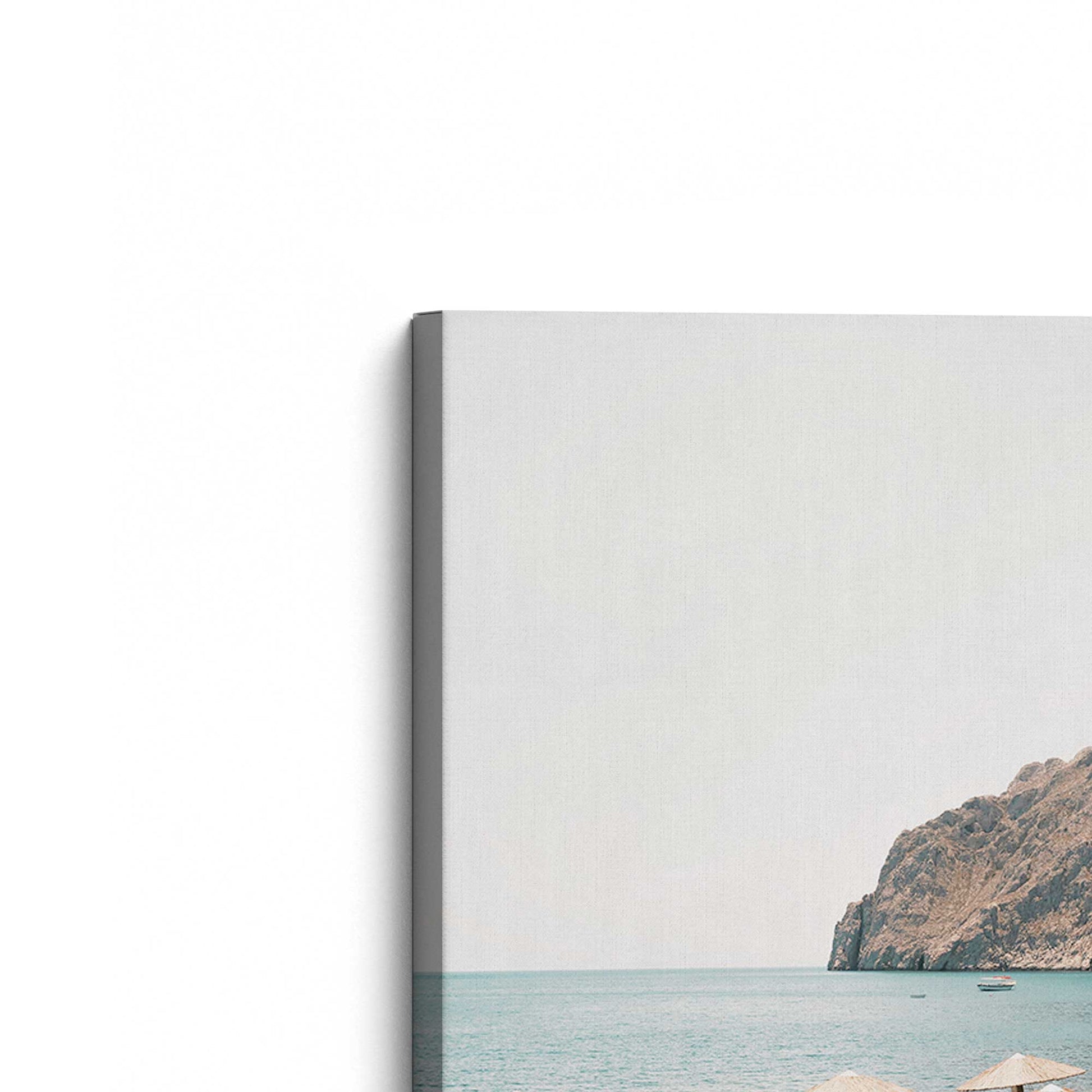 [Color:Stretched Canvas], Picture of the corner of the art