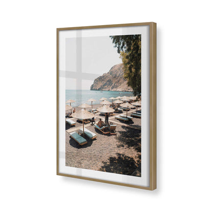 [Color:Brushed Gold] Picture of art in a Brushed Gold frame of the corner