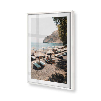 [Color:Opaque White] Picture of art in a Opaque White frame of the corner