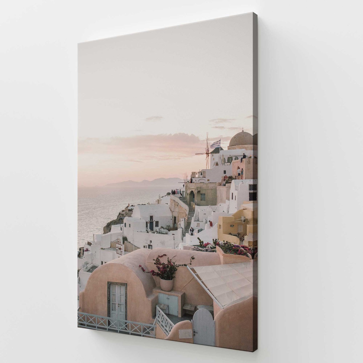 [Color:Stretched Canvas], Picture of art at an angle