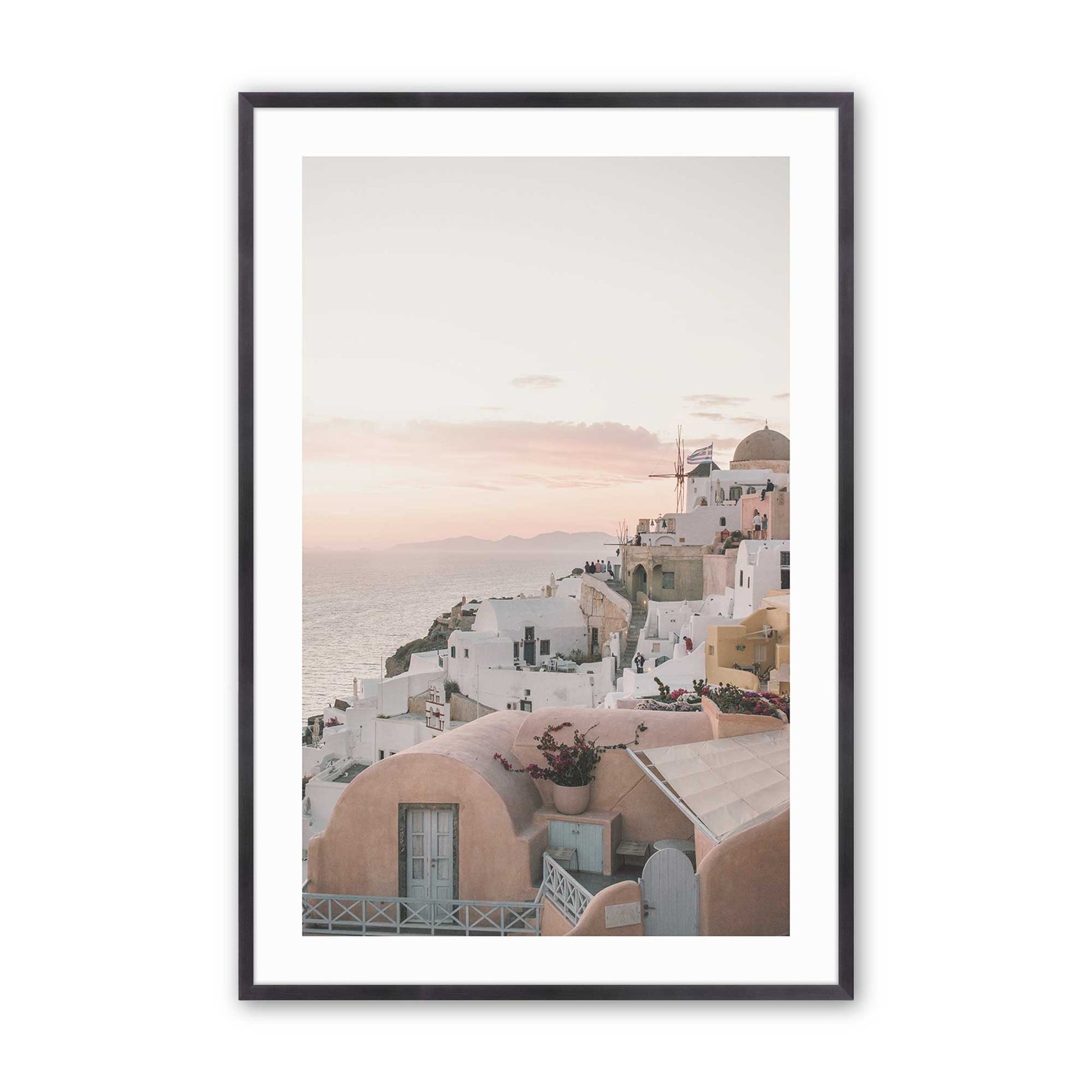 [Color:Weathered Zinc] Picture of art in a Weathered Zinc frame