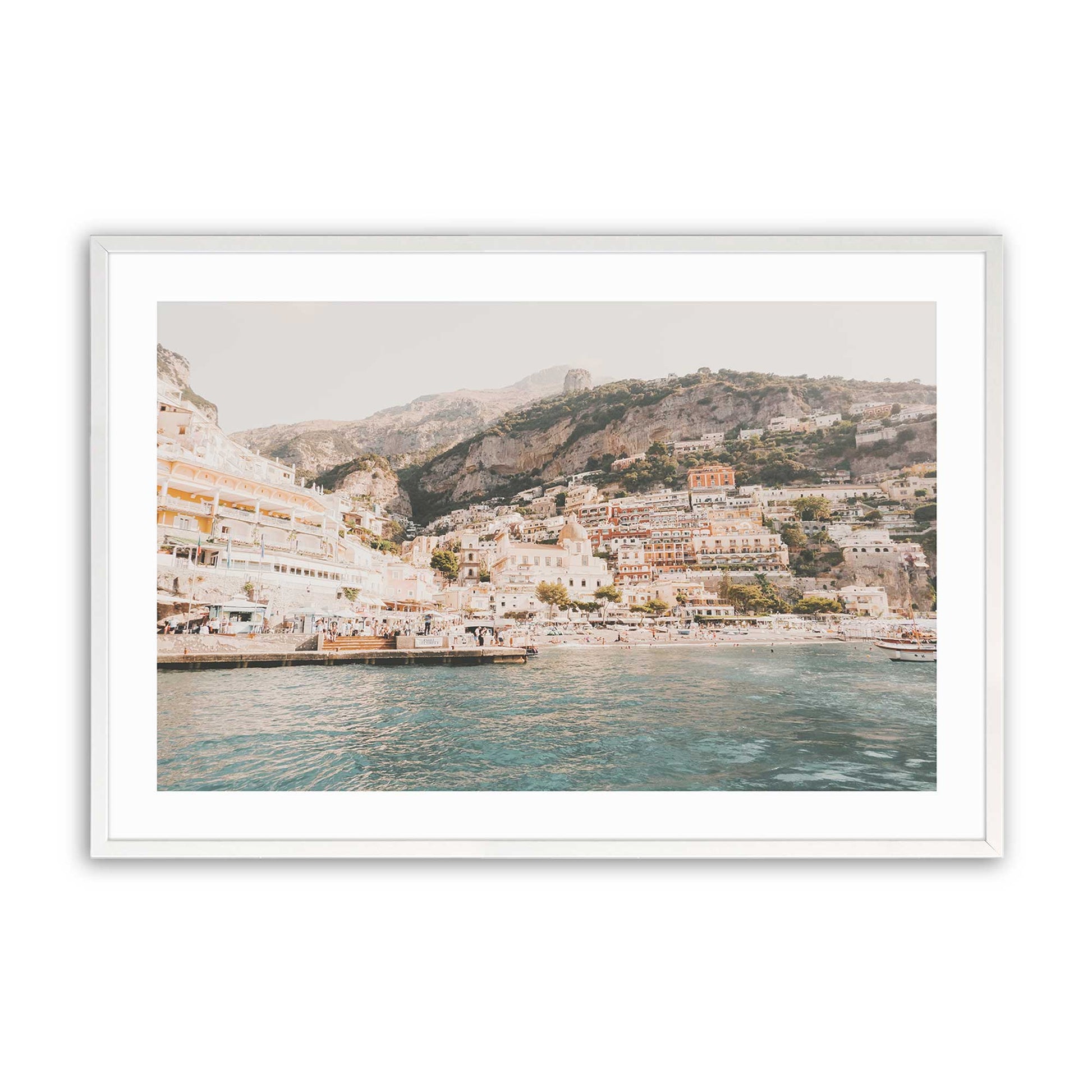 [Color:Opaque White] Picture of art in a Opaque White frame