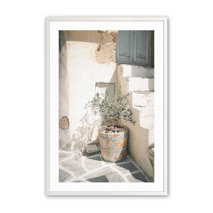 [Color:Opaque White] Picture of art in a Opaque White frame